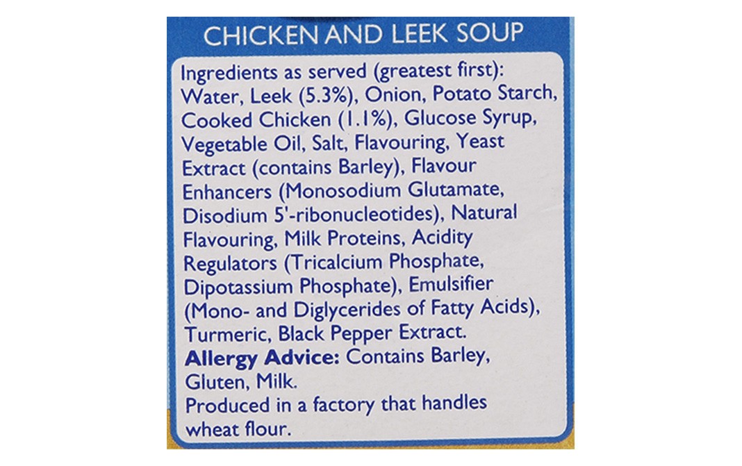 Batchelors Slim a Soup Chicken & Leek   Box  44 grams